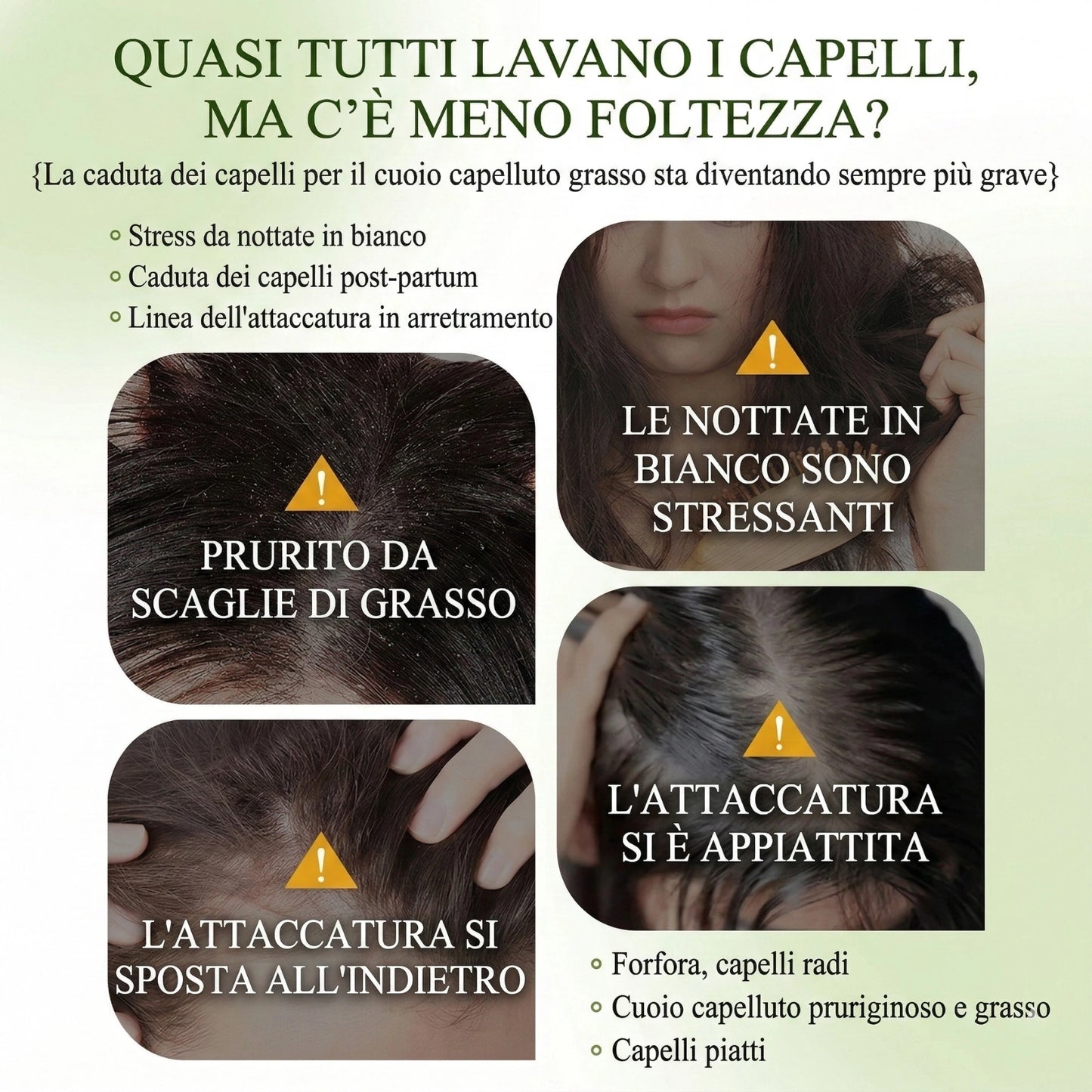 Trattamento Solido Artigianale: Anti-Caduta, Crescita e Anti-Forfora | 100% Naturale