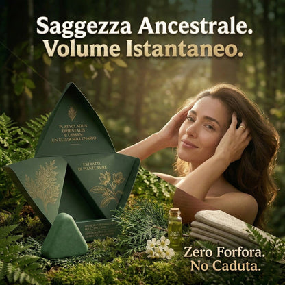 Trattamento Solido Artigianale: Anti-Caduta, Crescita e Anti-Forfora | 100% Naturale