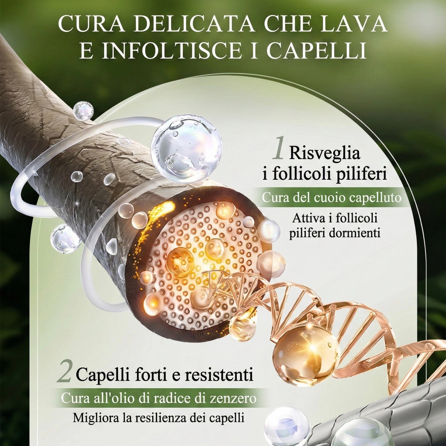 Trattamento Solido Artigianale: Anti-Caduta, Crescita e Anti-Forfora | 100% Naturale
