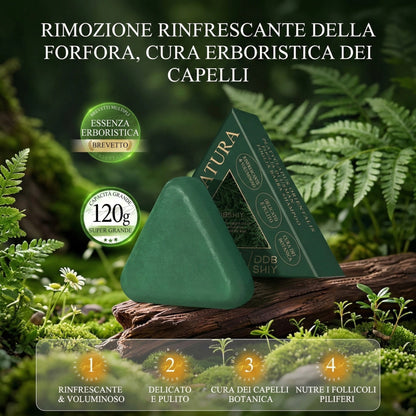 Trattamento Solido Artigianale: Anti-Caduta, Crescita e Anti-Forfora | 100% Naturale